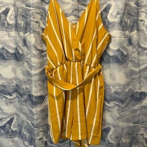Yellow romper